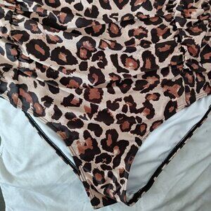 Leopard Print Women's Swimsuit